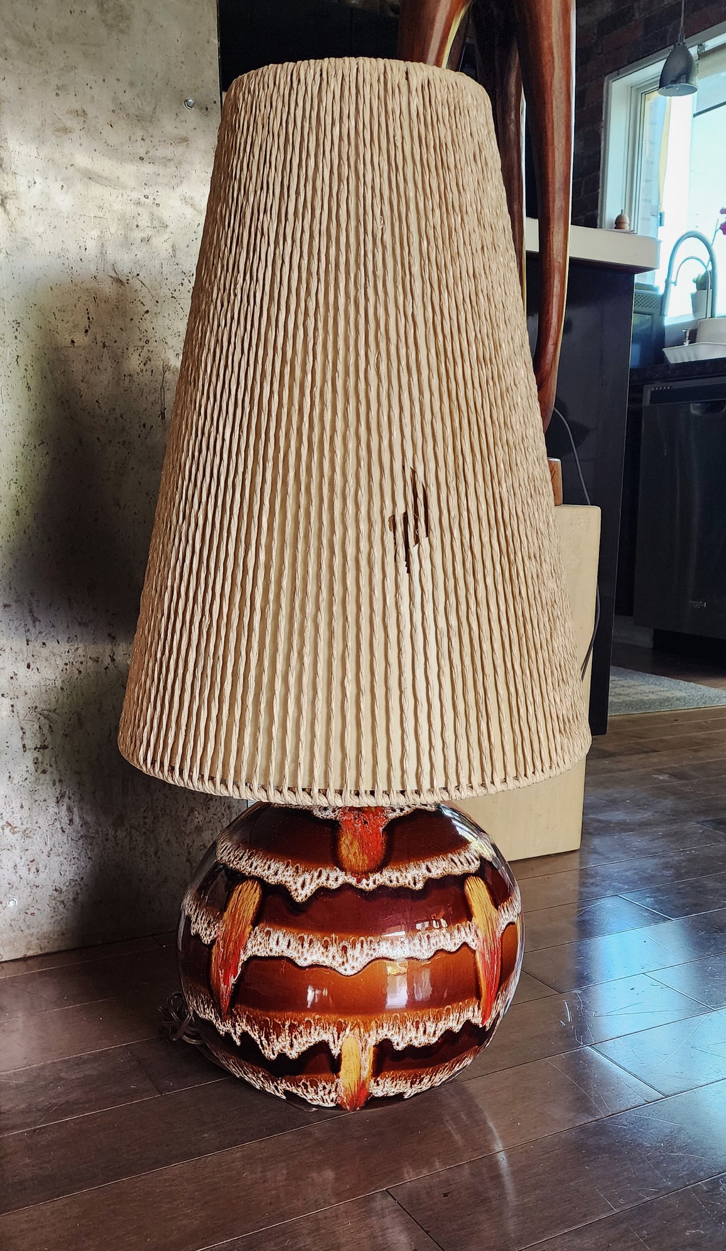 Set of 2 Mid Century Modern table lamps by Maurice Chalvignac
