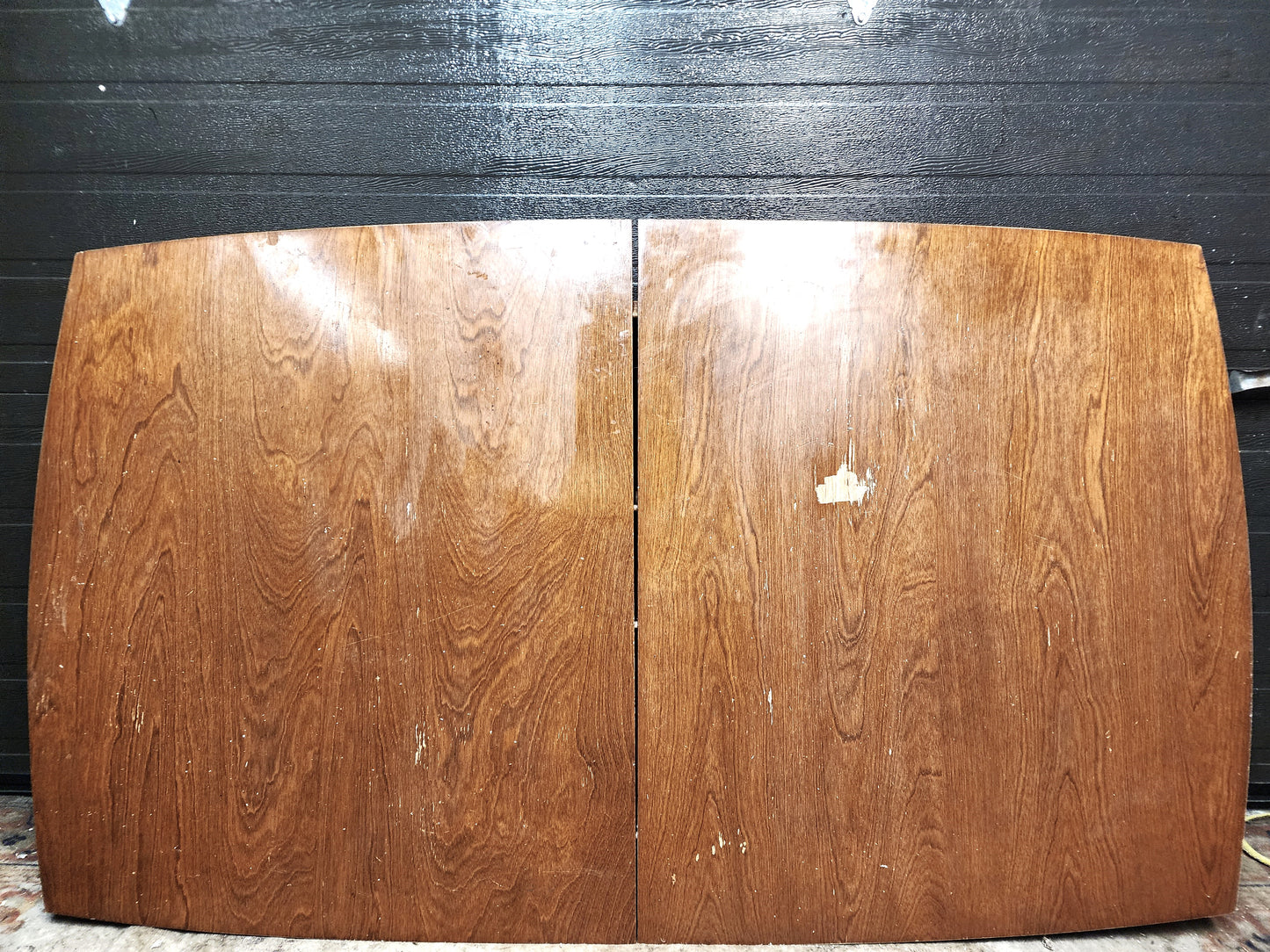 REFINISHED MCM Russell Spanner Dining Table & 6 REUPHOLSTERED Chairs