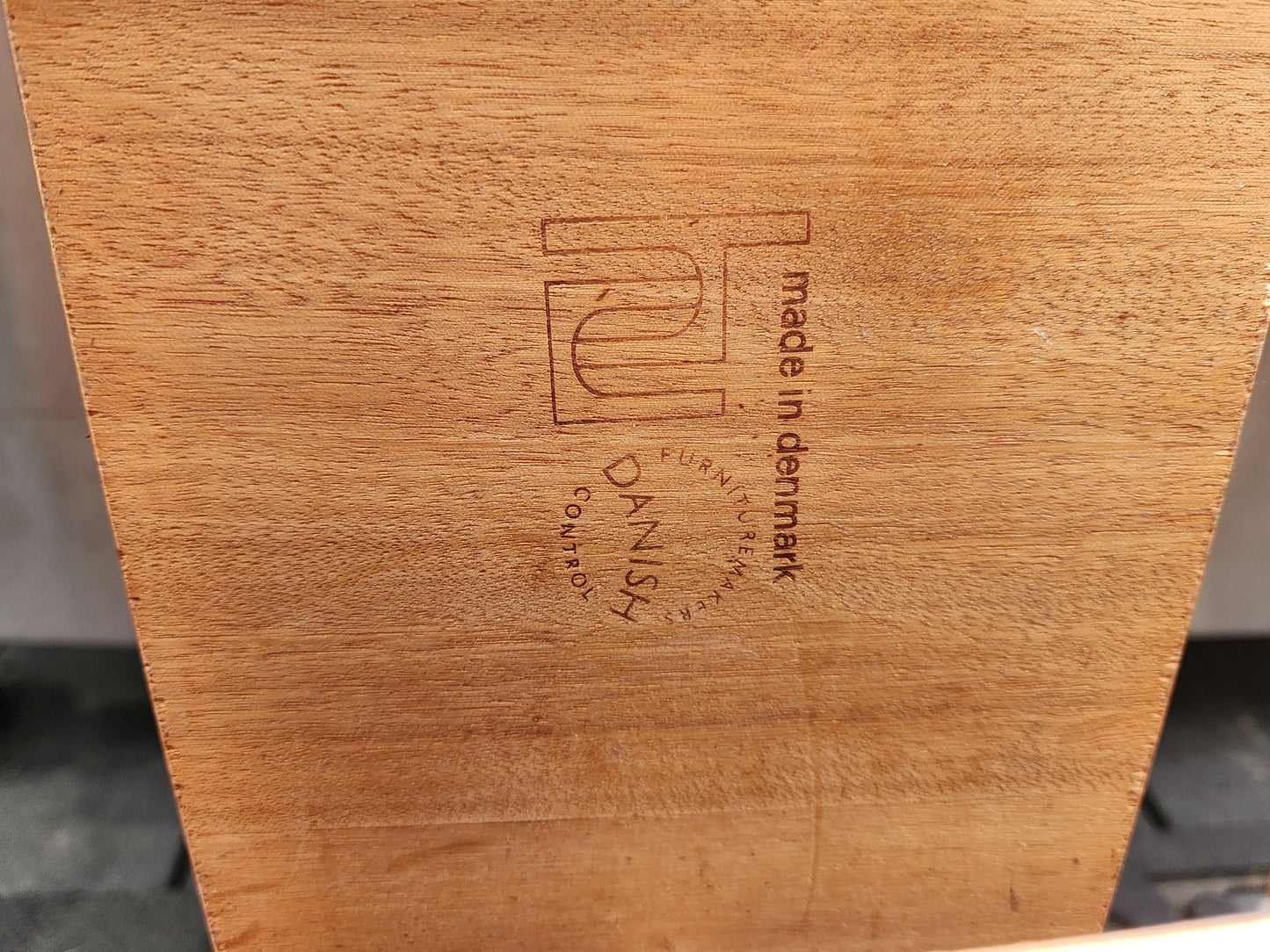 REFINISHED Danish MCM Teak & Black Extendable Games or Dining Table by Poul Hundevad