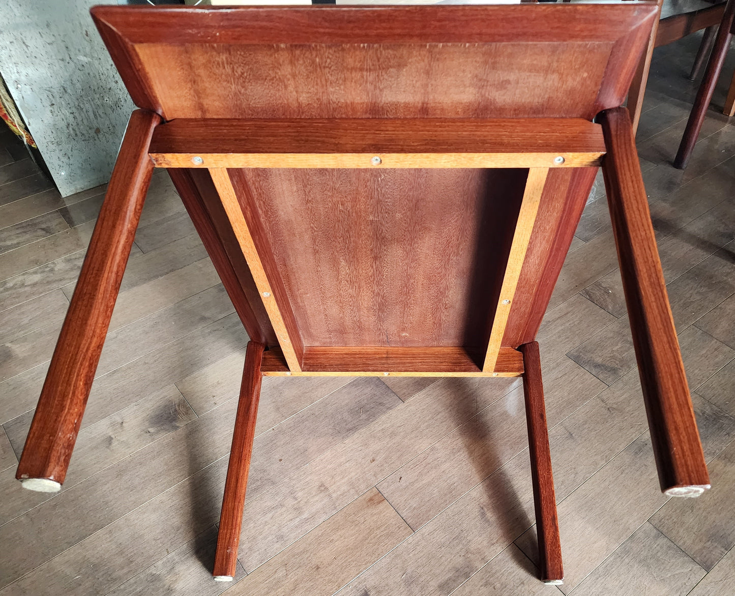 REFINISHED Danish Mid Century Modern Rosewood Coffee or Accent Table by Tarm Stole