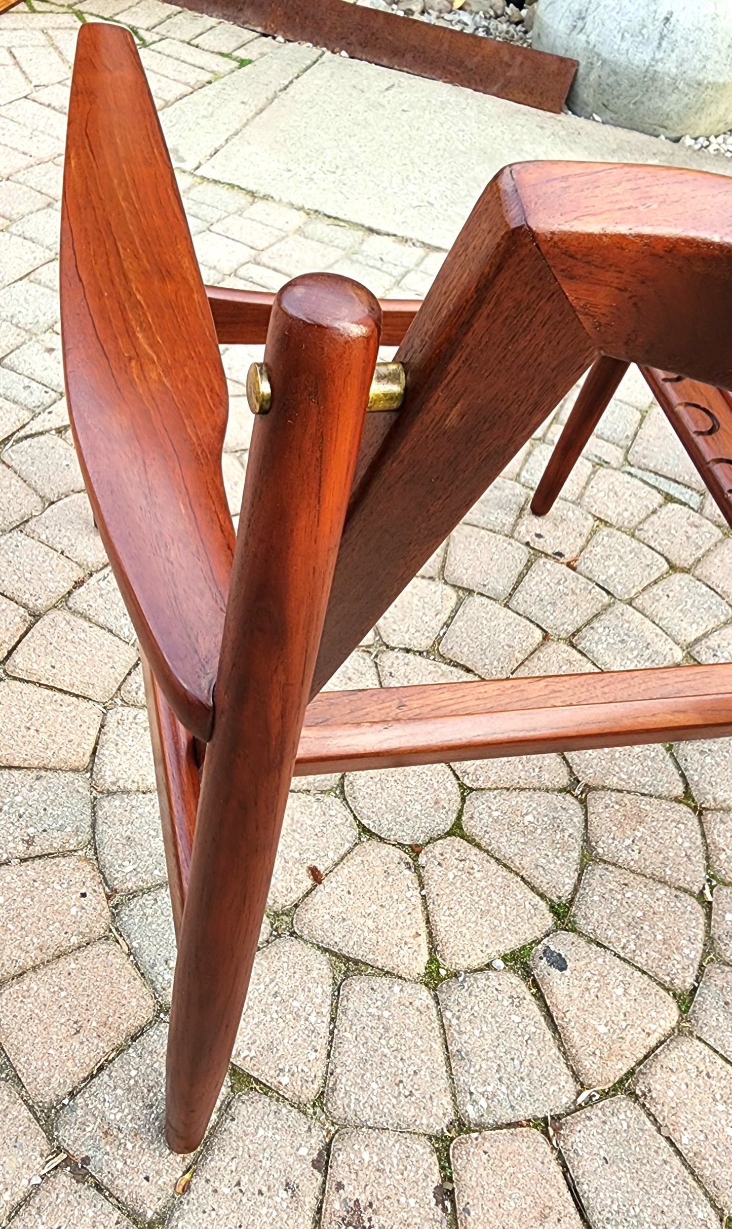 Choose Fabric! REFINISHED Danish MCM Teak Two-Seater Sofa by Arne Vodder for Glostrup