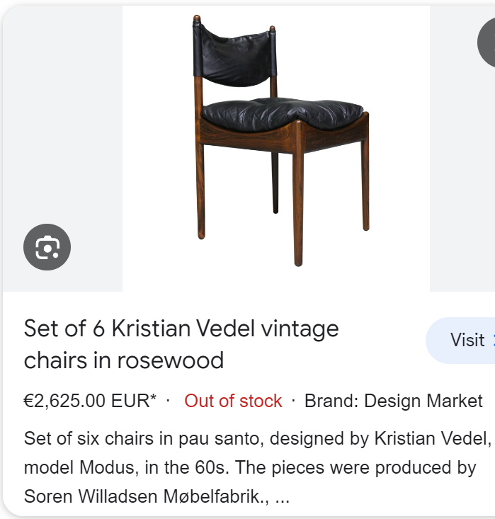 Danish Mid-Century Modern Teak & Leather Modus Chair by Kristian Solmer Vedel