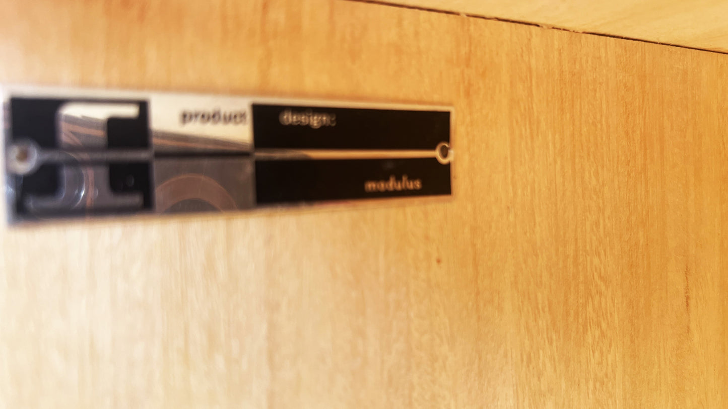 REFINISHED Dutch Mid Century Modern Teak Sideboard by W.Watting for Fristho 96.5"