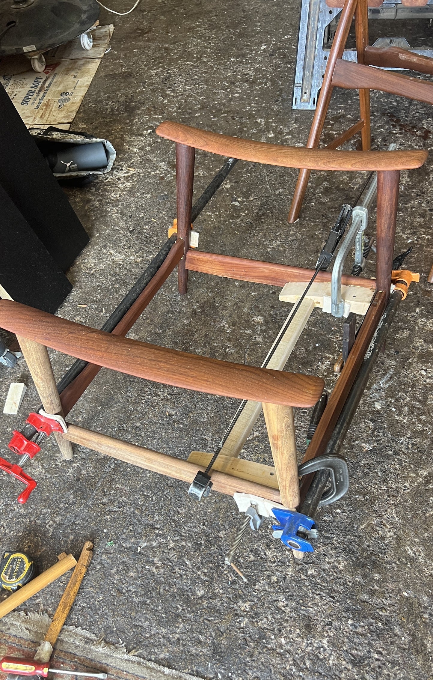 REFINISHED MCM Teak Lounge Chair by Arnt Lande for Stokke Mobler. Norway