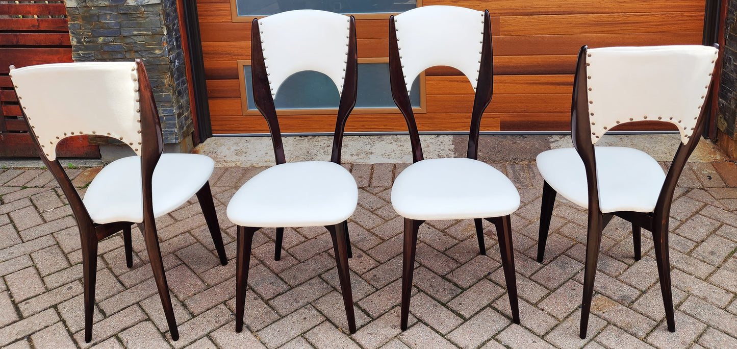 Italian Mid-Century Modern Dining Table & 6 Chairs by Carlo De Carli