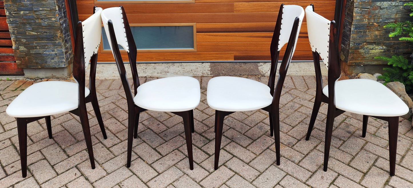 Italian Mid-Century Modern Dining Table & 6 Chairs by Carlo De Carli