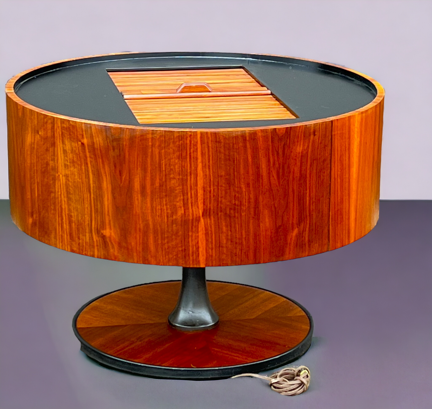 REFINISHED MCM Electrohome Circa 75 Model 703 Circular Stereo Console
