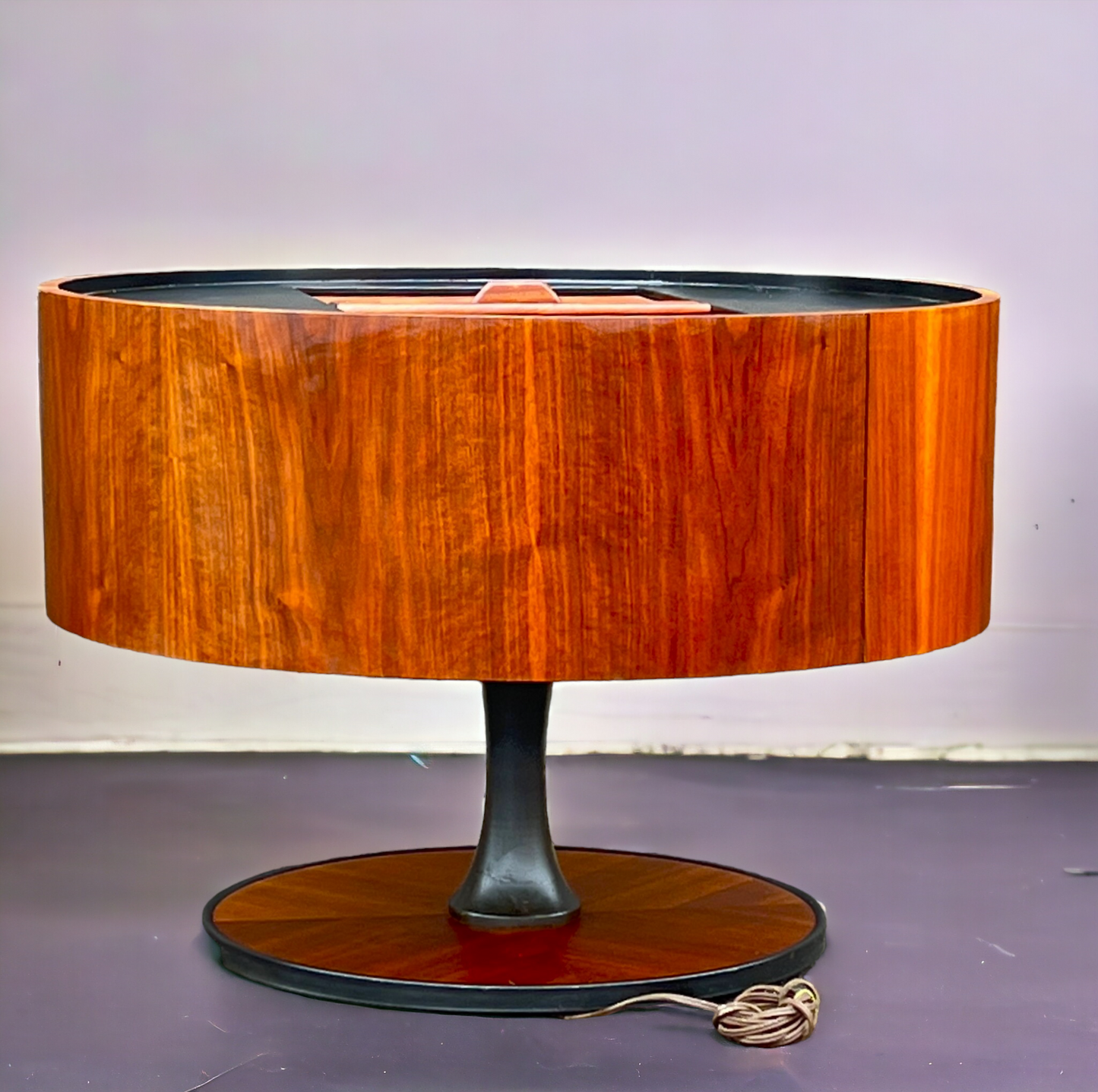 REFINISHED MCM Electrohome Circa 75 Model 703 Circular Stereo Console