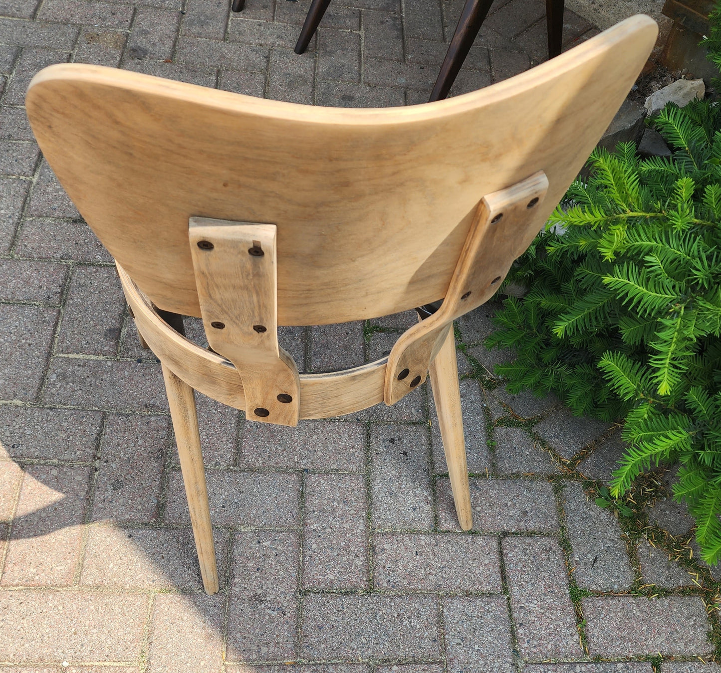Choose Fabric***REFINISHED Mid Century Modern Russell Spanner Catalina Table & 6 Chairs