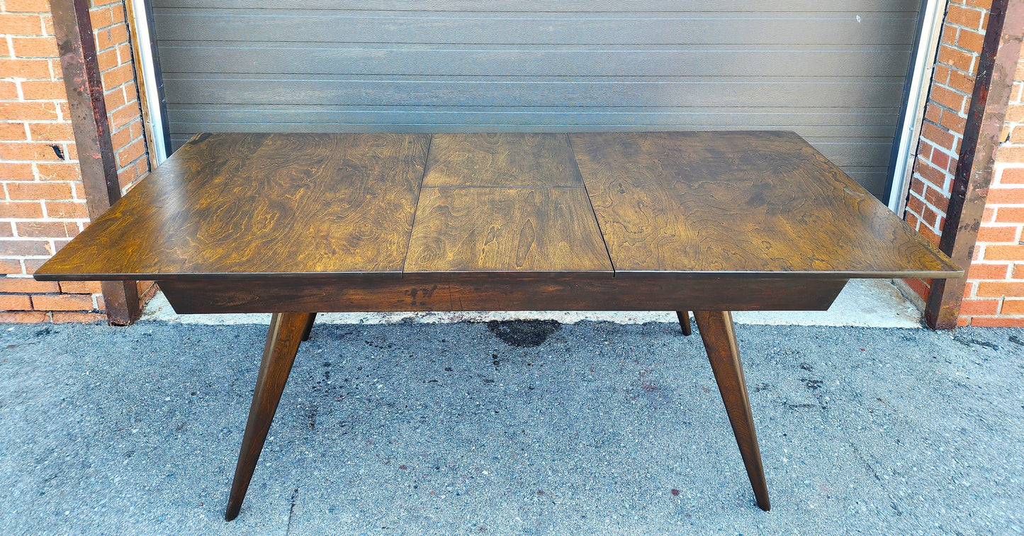 Choose Fabric***REFINISHED Mid Century Modern Russell Spanner Catalina Table & 6 Chairs