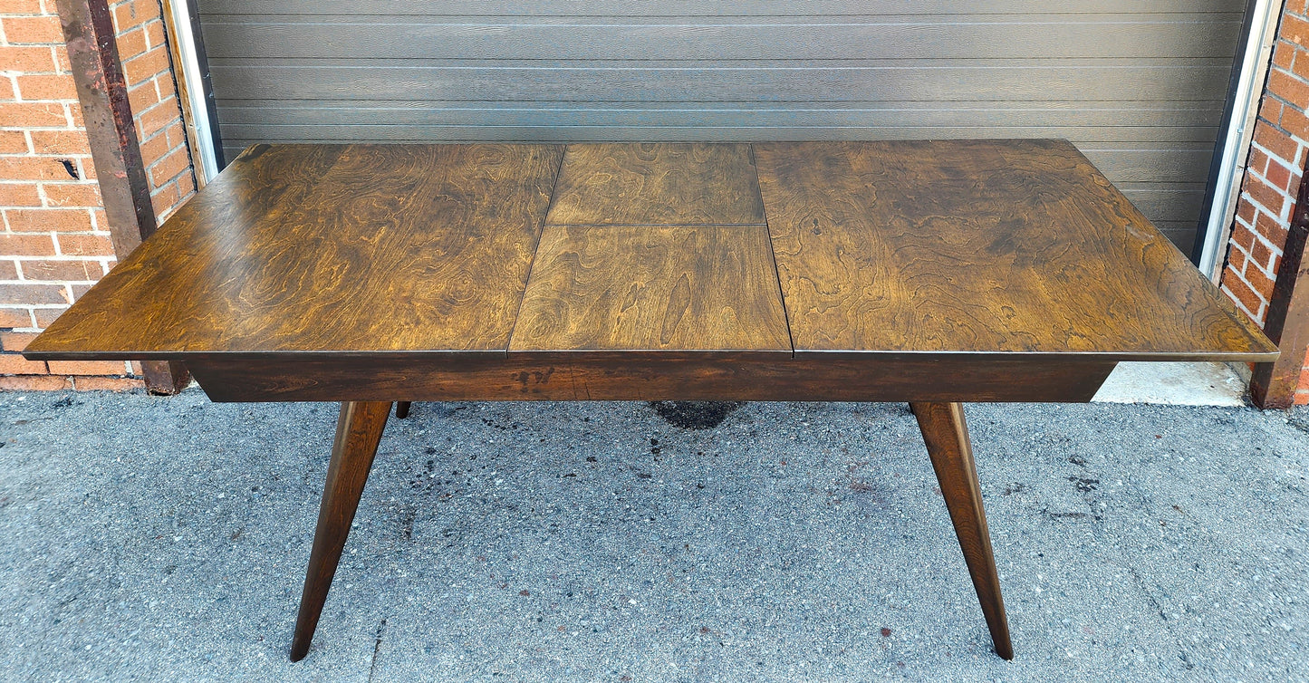 Choose Fabric***REFINISHED Mid Century Modern Russell Spanner Catalina Table & 6 Chairs