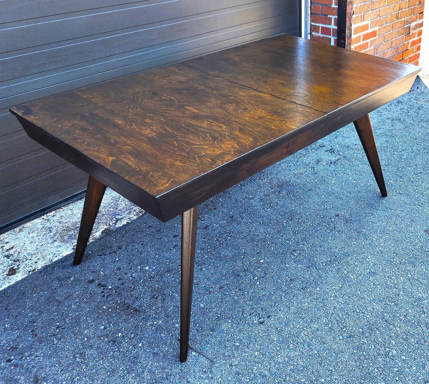 Choose Fabric***REFINISHED Mid Century Modern Russell Spanner Catalina Table & 6 Chairs