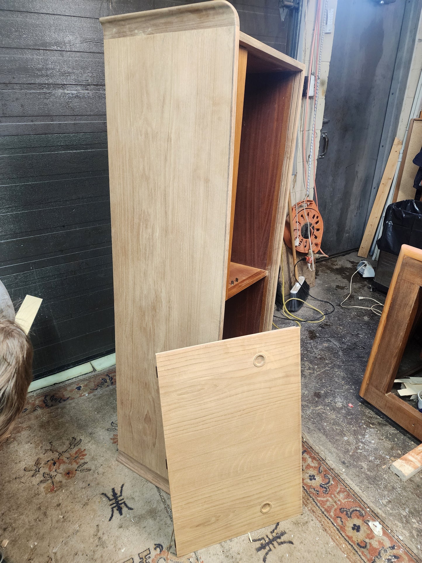 REFINISHED Mid Century Modern Teak Sideboard by R.Huber 63"