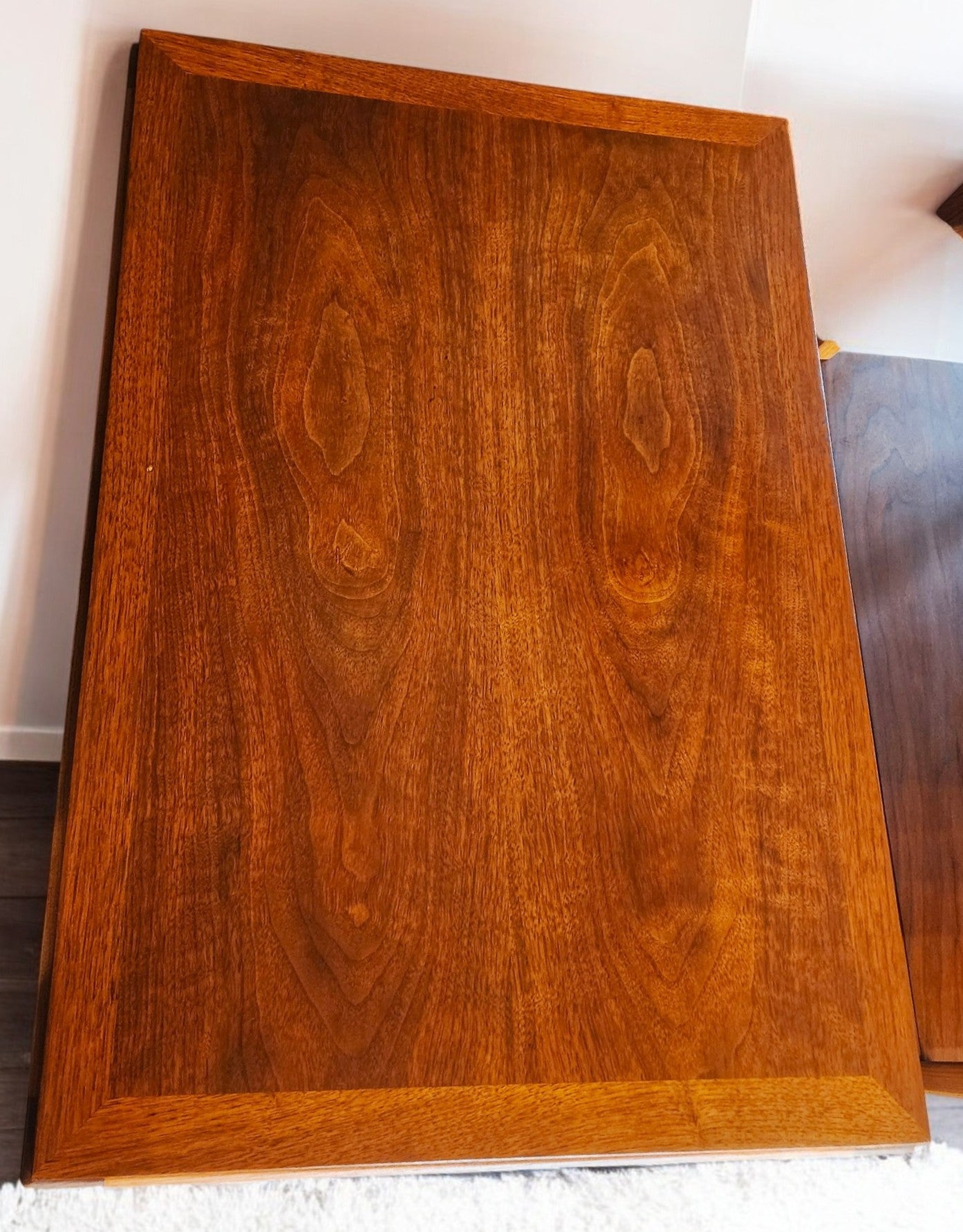 2 REFINISHED Mid Century Modern Walnut Accent Tables by Lane
