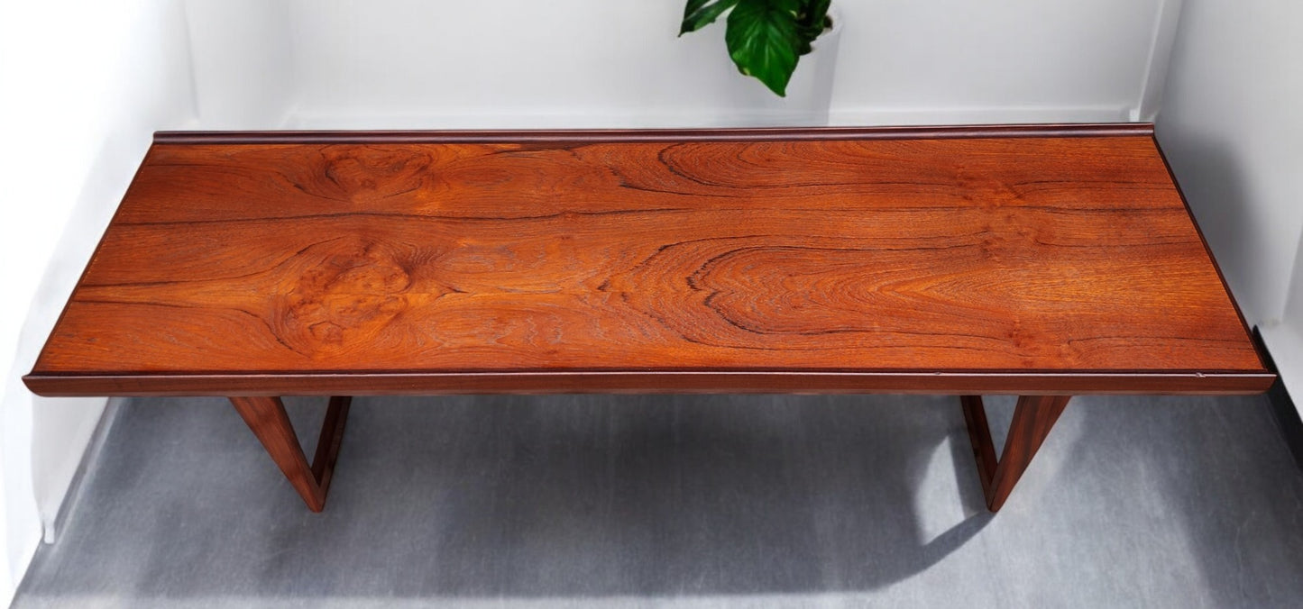 RESTORED Danish MCM Teak Coffee Table or Bench by Peter Løvig Nielsen
