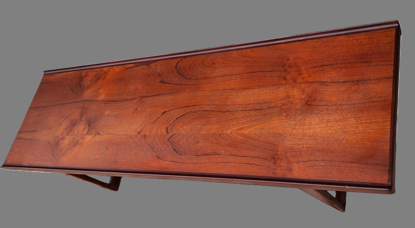 RESTORED Danish MCM Teak Coffee Table or Bench by Peter Løvig Nielsen