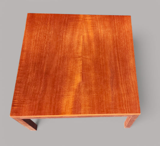 REFINISHED Mid Century Modern Teak Accent Table by Reff