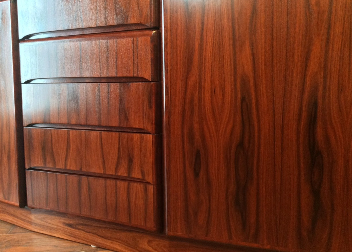 Danish Mid Century Modern Rosewood Sideboard or Media TV Console –like new - Mid Century Modern Toronto