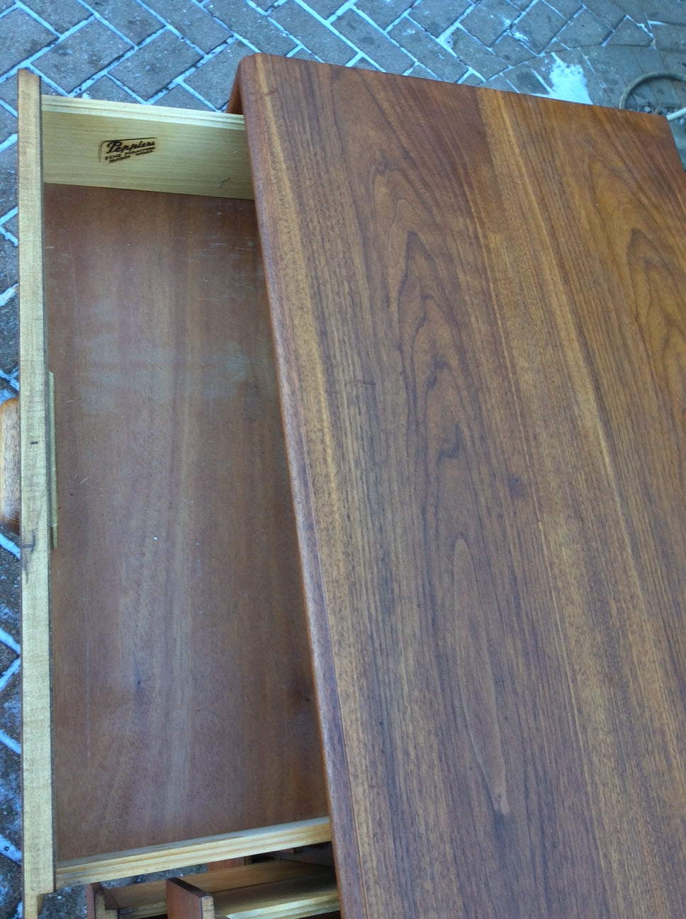 Mid Century Modern Walnut Dresser 6 Drawers REFINISHED - Mid Century Modern Toronto