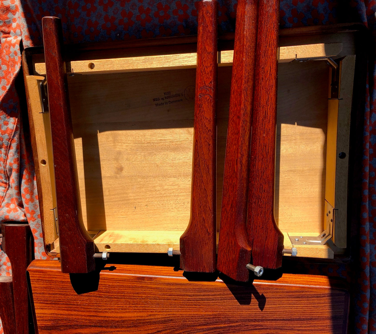REFINISHED Danish MCM Rosewood Accent Side End Tables, set of 2; perfect - Mid Century Modern Toronto
