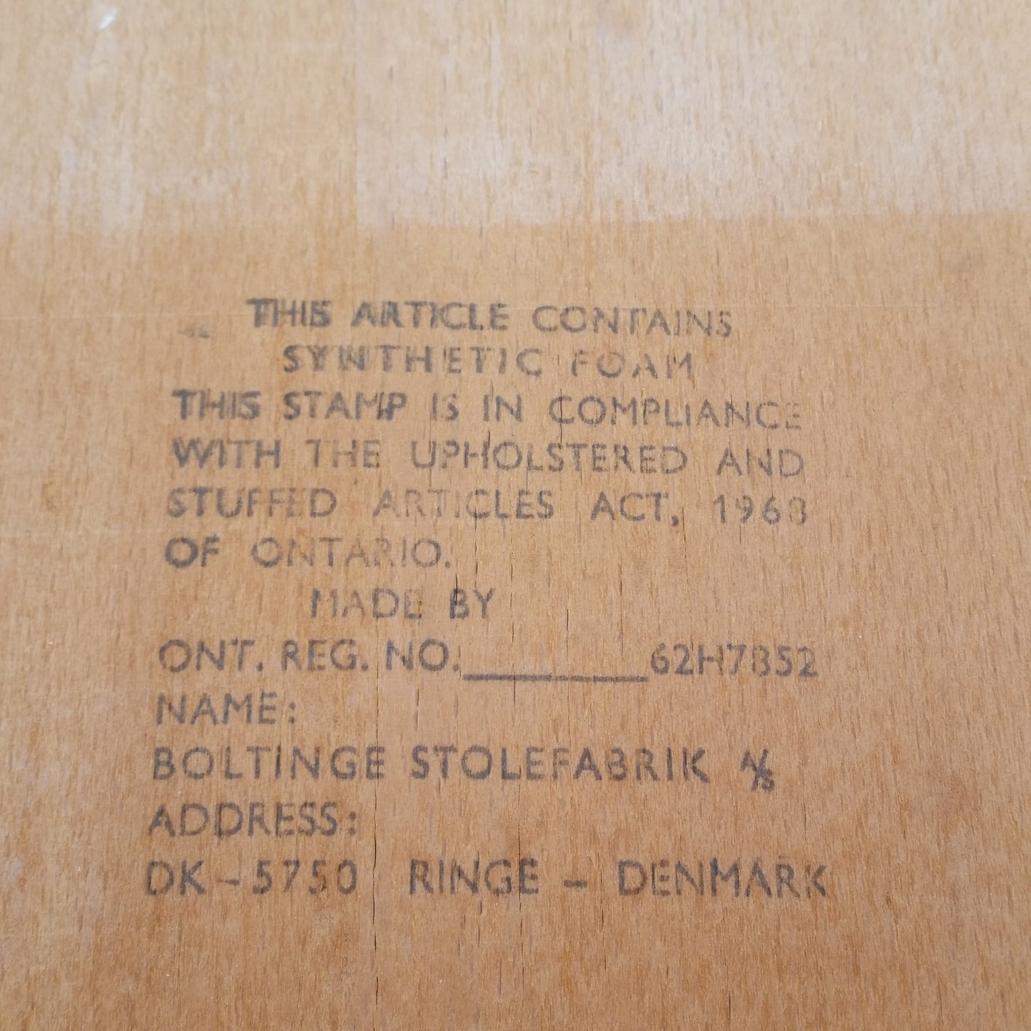 ON HOLD 8 Danish MCM Solid Teak Dining Chairs REUPHOLSTERED like New, each $199 - Mid Century Modern Toronto