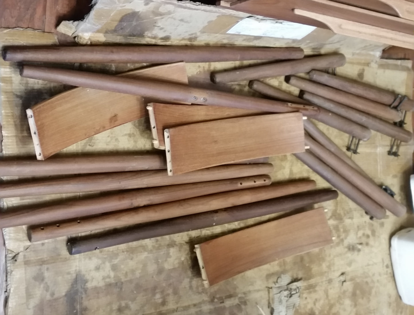 4 Poul Volther for Frem Rojle Mid Century Modern Teak Chairs REFINISHED REUPHOLSTERED - Mid Century Modern Toronto