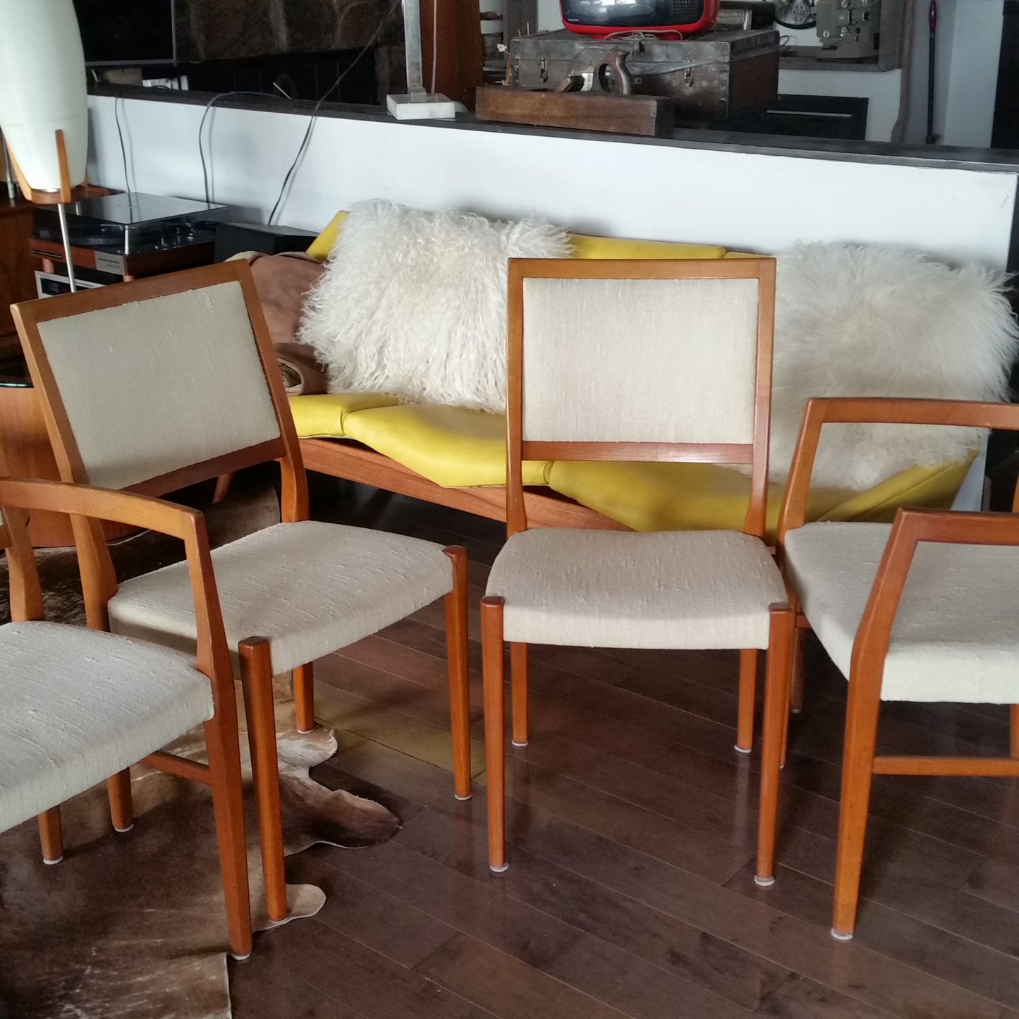 4 MCM Teak Chairs by Nils Jonsson for Svegards, $50 each CLEARANCE SALE - Mid Century Modern Toronto