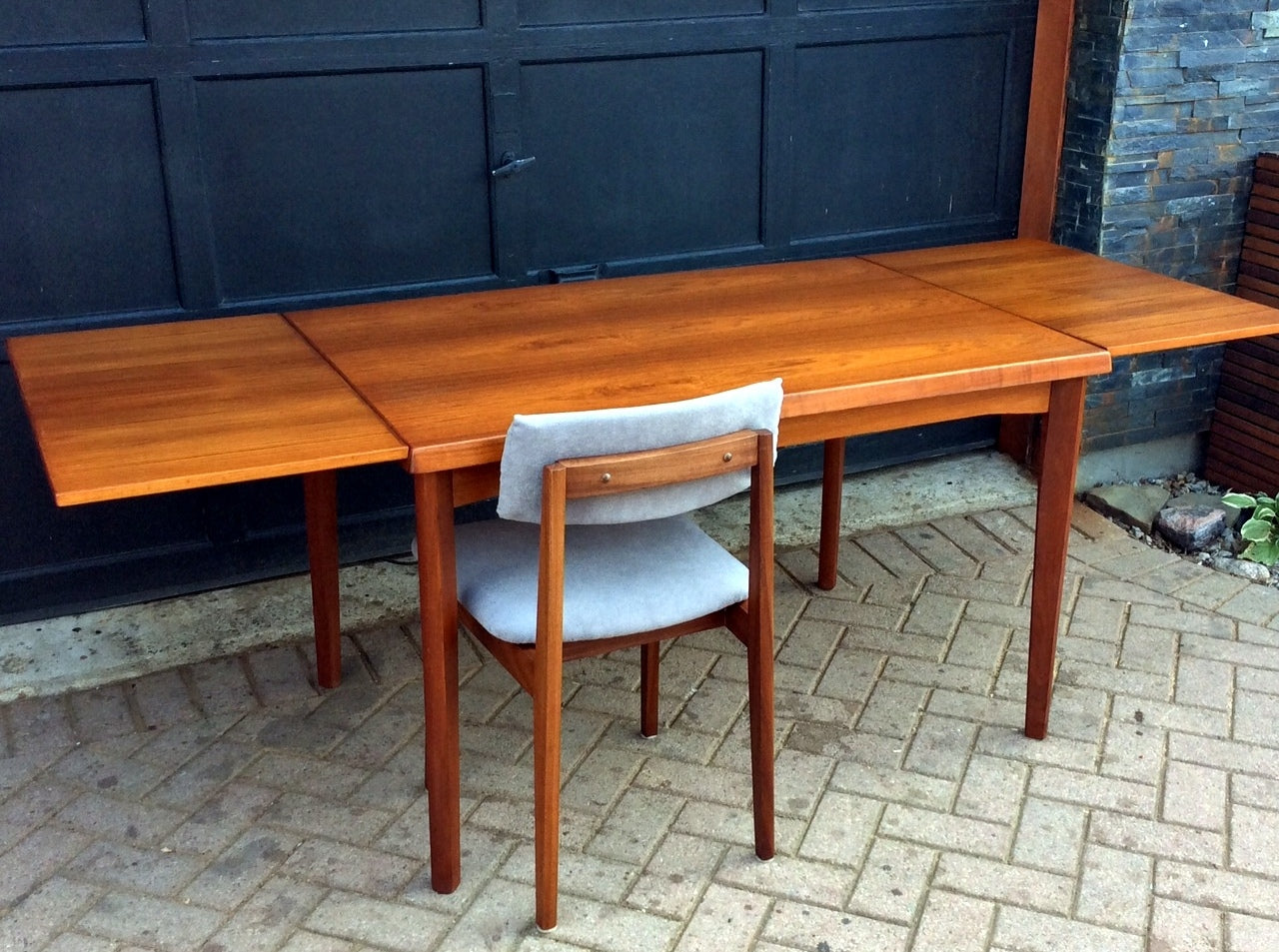 REFINISHED Danish Mid Century Modern Teak Dining Table by Henning Kjaernulf - Mid Century Modern Toronto