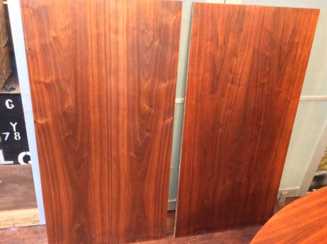 REFINISHED MCM Round to Oval Walnut Table by Kipp Stewart for Drexel 44"-88" - Mid Century Modern Toronto