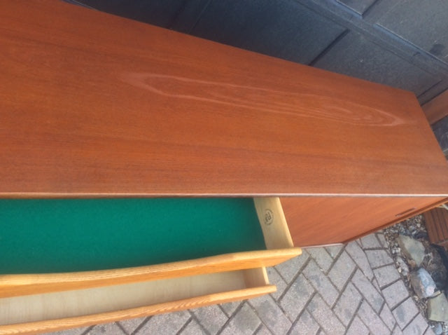 REFINISHED MCM Teak Sideboard by Punch Designs - Mid Century Modern Toronto