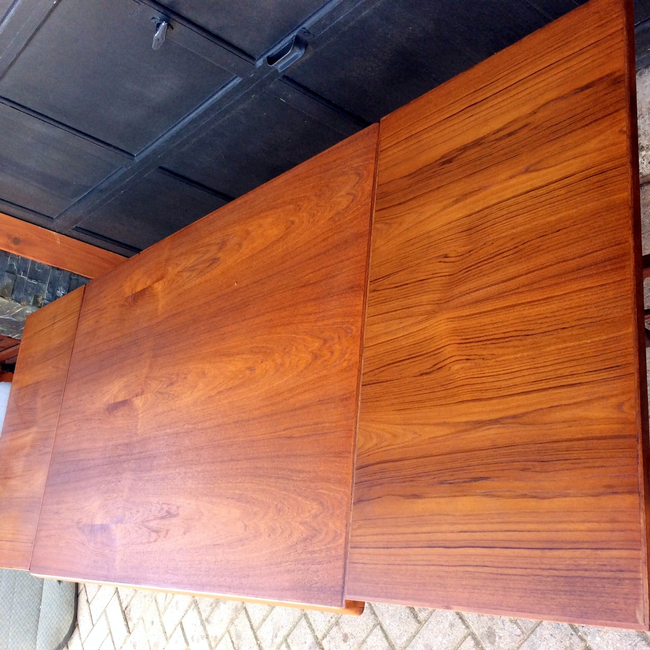 REFINISHED Danish Mid Century Modern Teak Dining Table by Henning Kjaernulf - Mid Century Modern Toronto