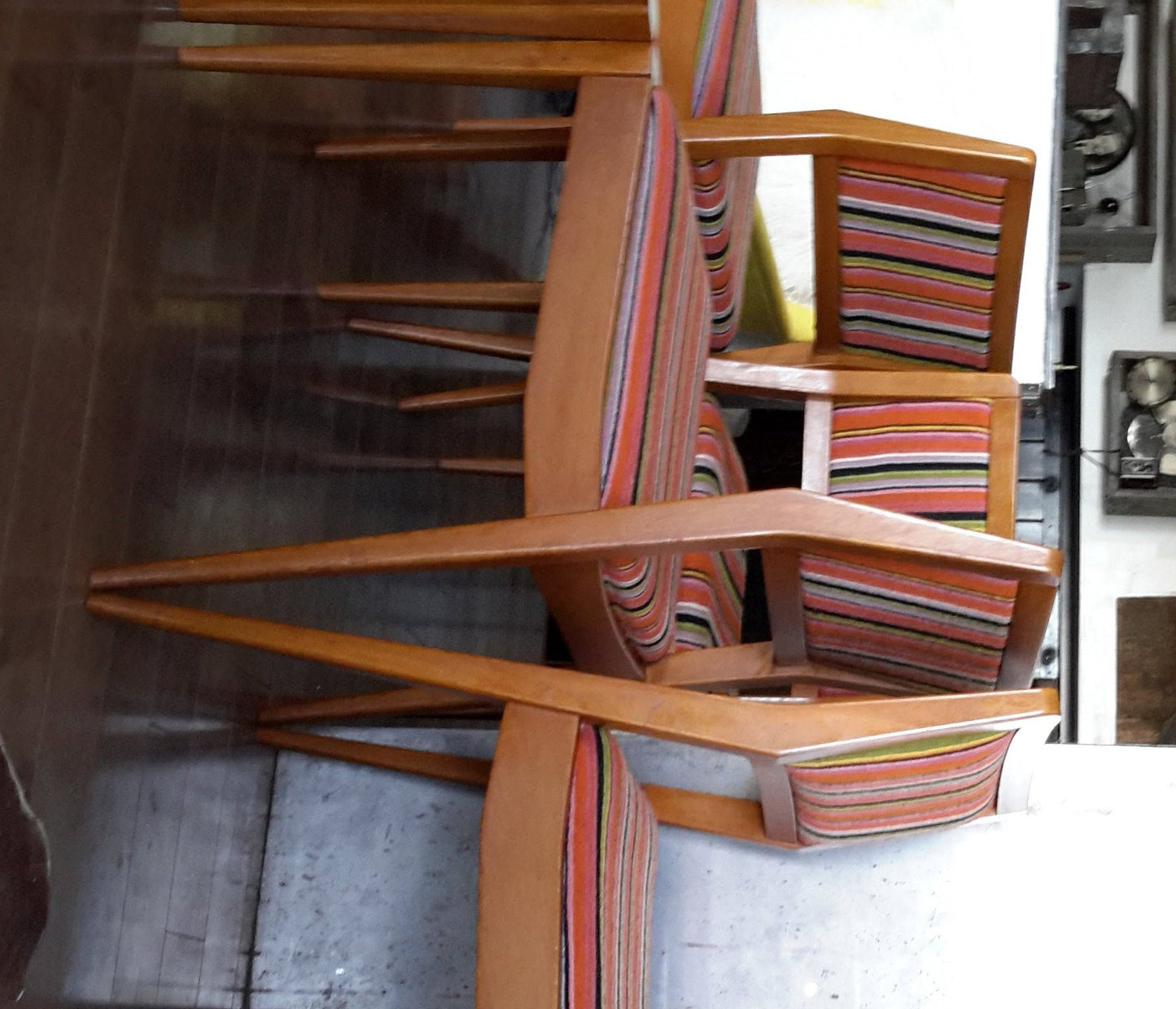 6 Mid Century Modern Teak Dining Chairs, $50 each CLEARANCE SALE - Mid Century Modern Toronto