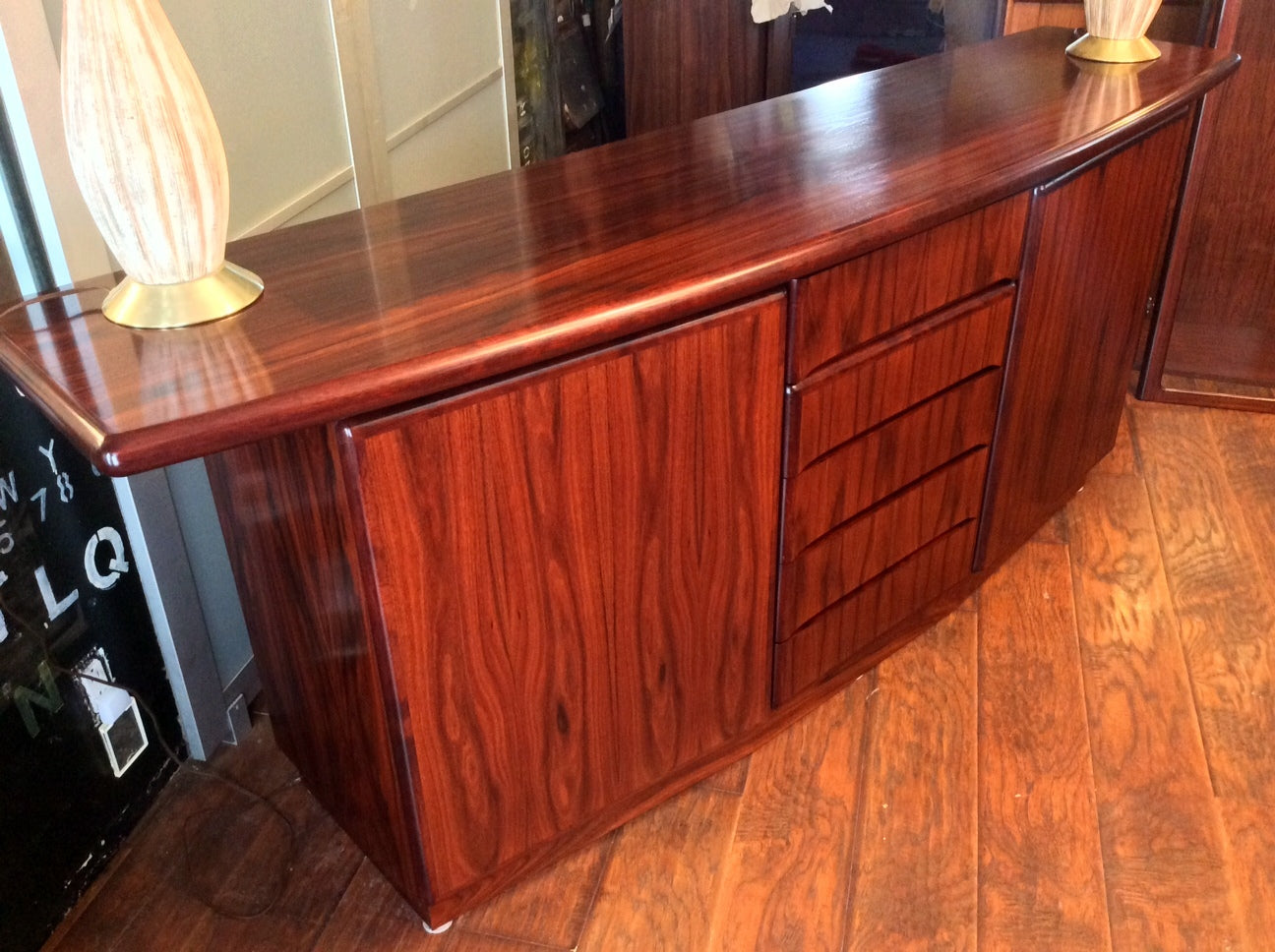 Danish Mid Century Modern Rosewood Sideboard or Media TV Console –like new - Mid Century Modern Toronto