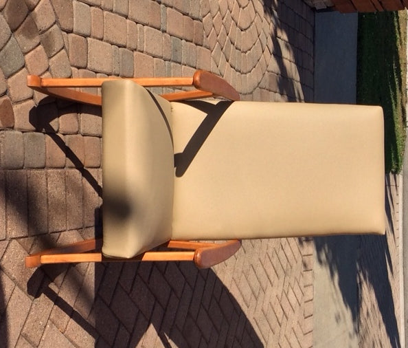 Mid-Century Modern Rocking Chair by Johanson REUPHOLSTERED REFINISHED - Mid Century Modern Toronto