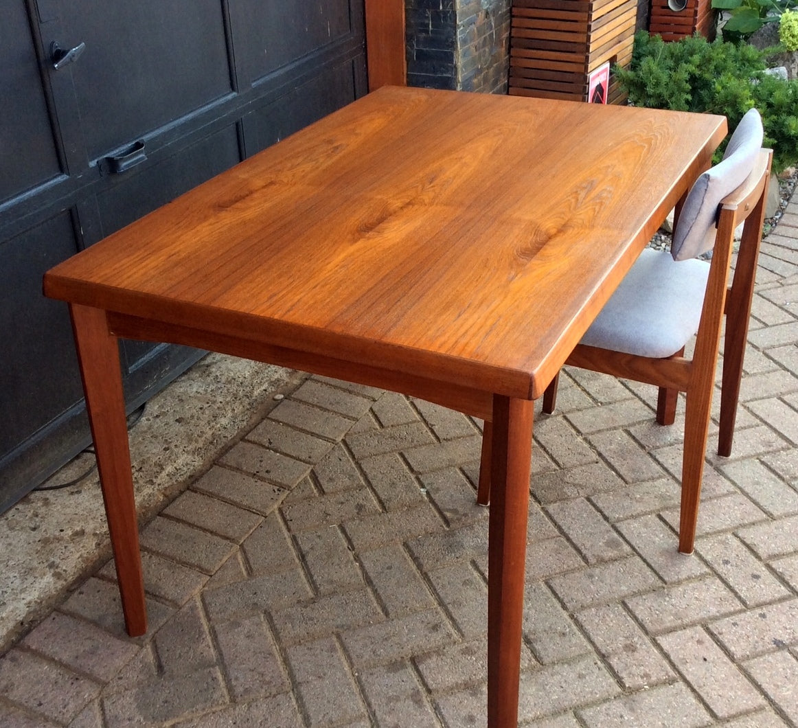 REFINISHED Danish Mid Century Modern Teak Dining Table by Henning Kjaernulf - Mid Century Modern Toronto