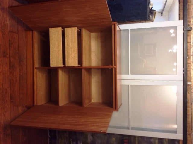 MCM Teak Tall Dresser Wardrobe Gentlemen’s Chest REFINISHED - Mid Century Modern Toronto