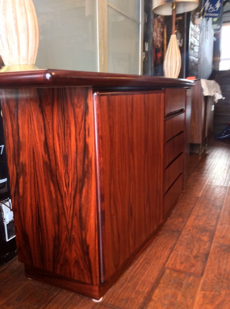 Danish Mid Century Modern Rosewood Sideboard or Media TV Console –like new - Mid Century Modern Toronto