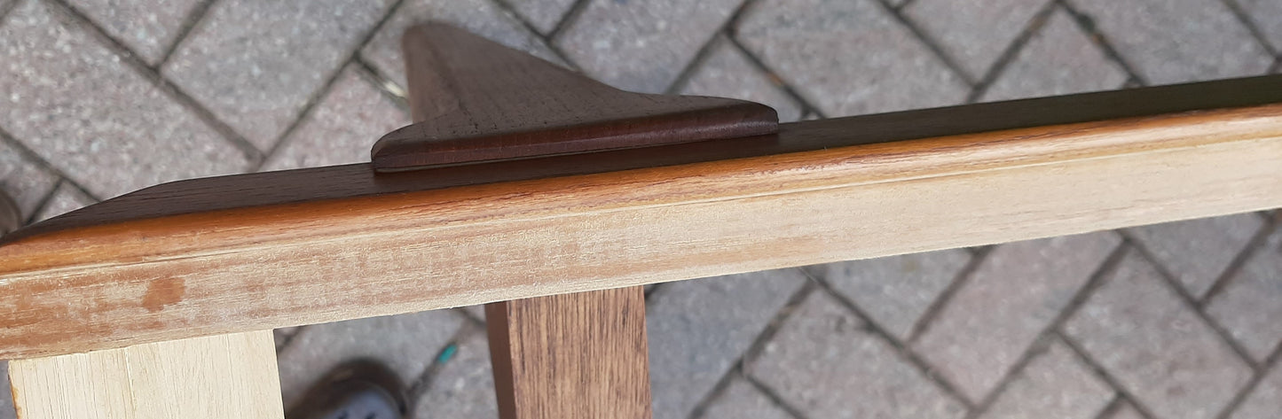 REFINISHED Danish MCM Teak Table Extendable w 2 Leaves PERFECT - 54.5"-97"