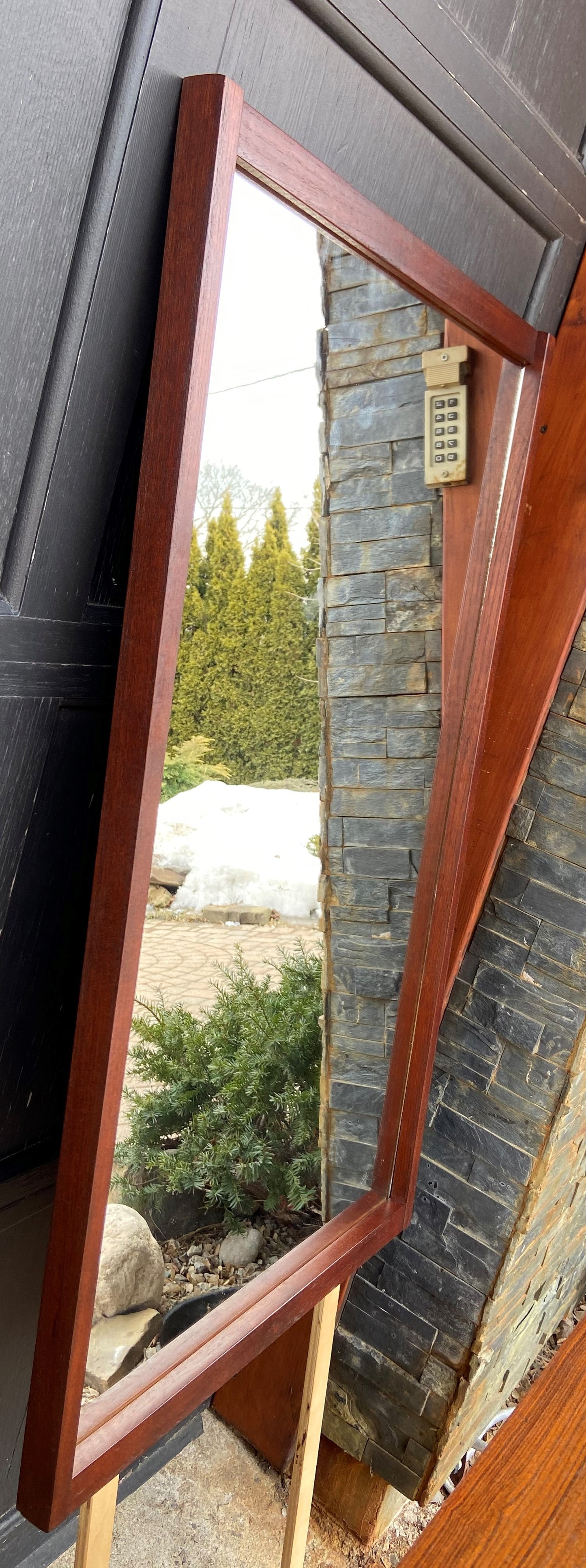 REFINISHED Danish MCM Rosewood Dresser & Mirror, PERFECT