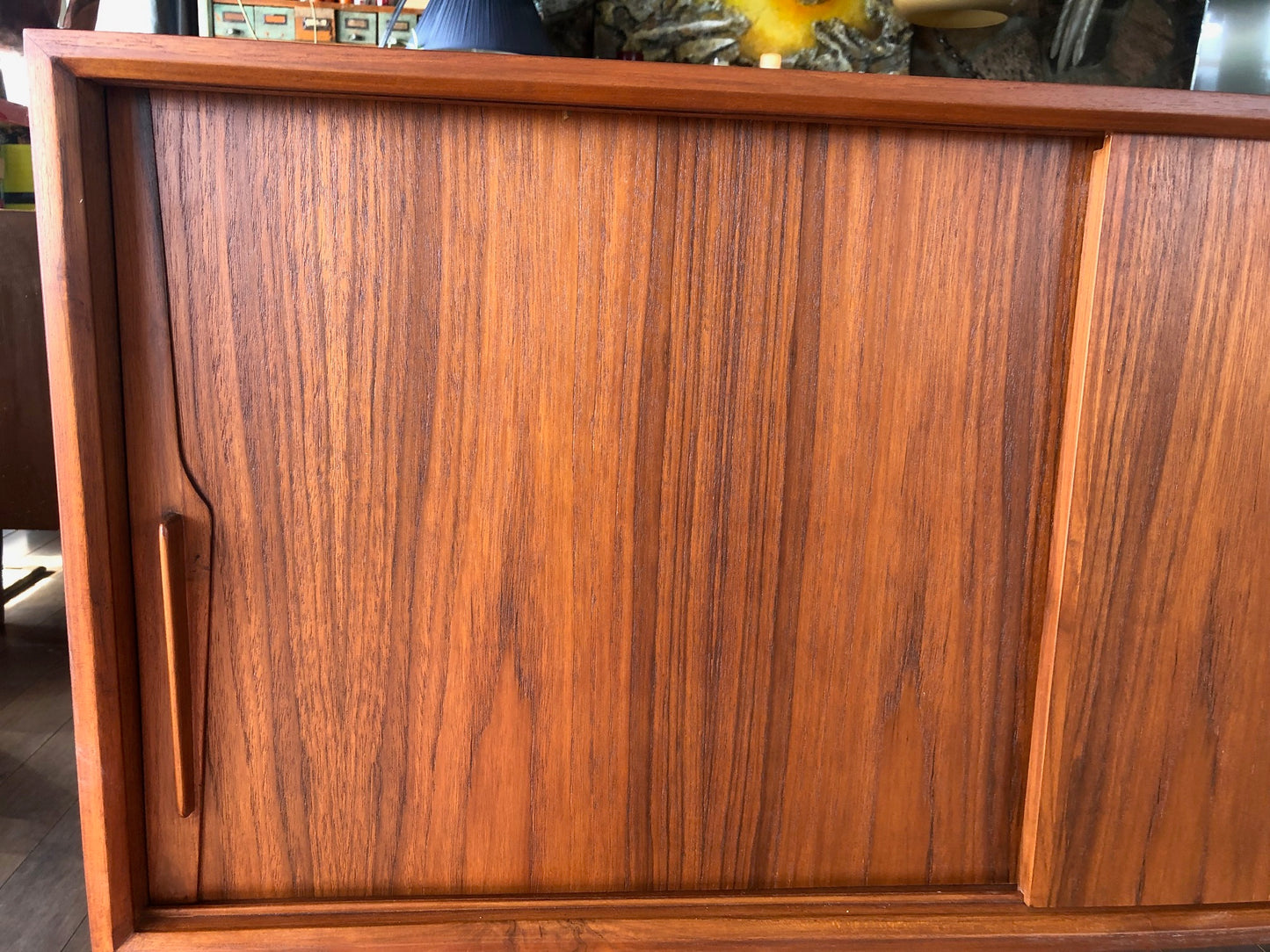 ON HOLD for Steve L.--Danish MCM Teak Sideboard TV Console 63" - Mid Century Modern Toronto