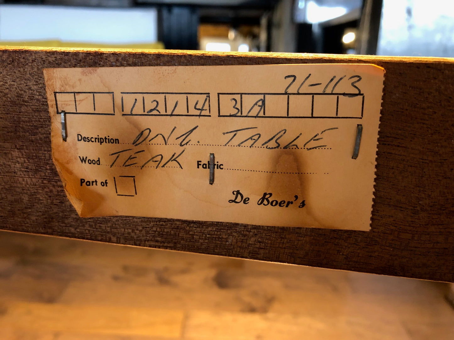 REFINISHED Danish MCM Teak Draw Leaf Table 55"-98" - Mid Century Modern Toronto