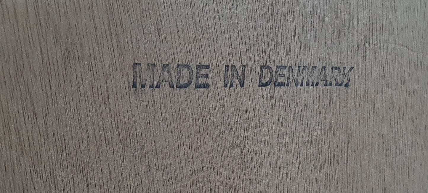 REFINISHED Danish MCM Rosewood Cabinet with sliding doors, 34", perfect - Mid Century Modern Toronto