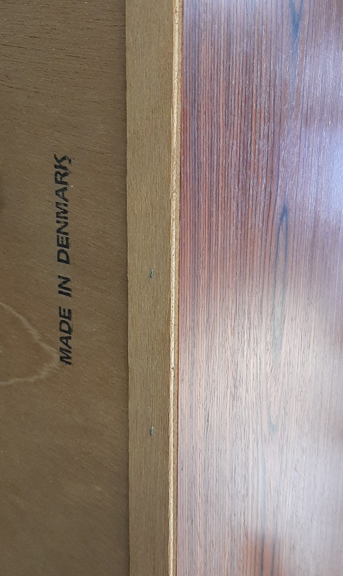 REFINISHED Danish MCM Rosewood Cabinet with sliding doors, compact 34", perfect - Mid Century Modern Toronto