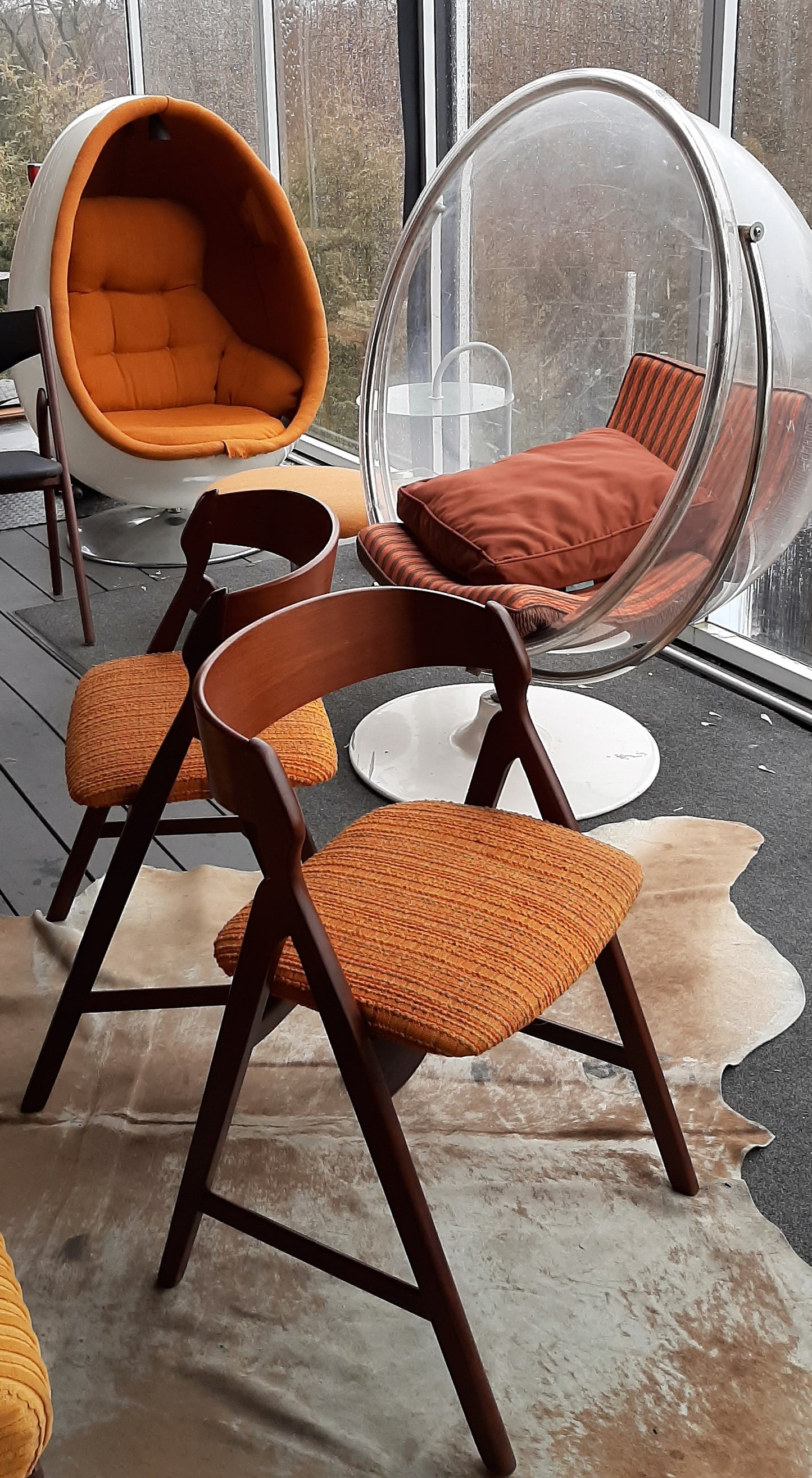 2 Danish MCM Teak Chairs by TH Harlev REFINISHED, PERFECT, each $399 - Mid Century Modern Toronto