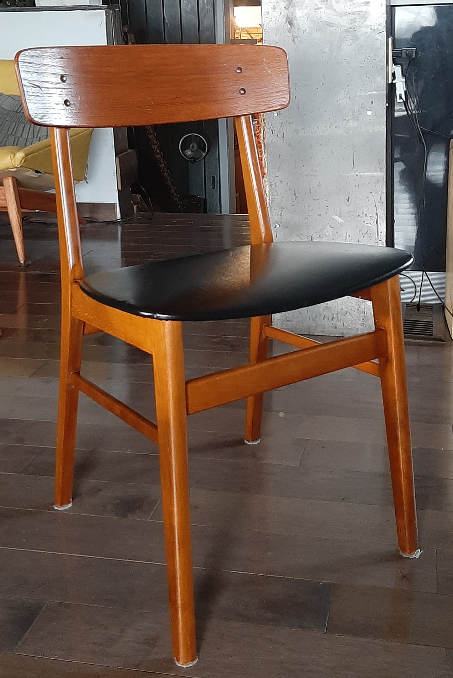 Single Danish MCM Teak Chair - Mid Century Modern Toronto