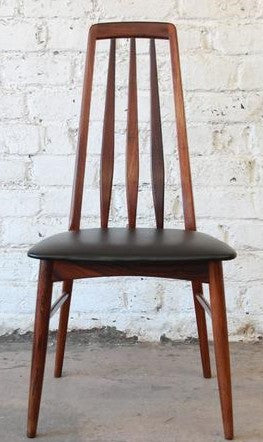 6 Danish MCM Niels Koefoed Eva Rosewood Chairs - Mid Century Modern Toronto