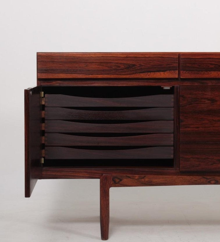 Ib Kofod-Larsen Model-66 Rosewood Credenza for Faarup Møbelfabrik - Mid Century Modern Toronto
