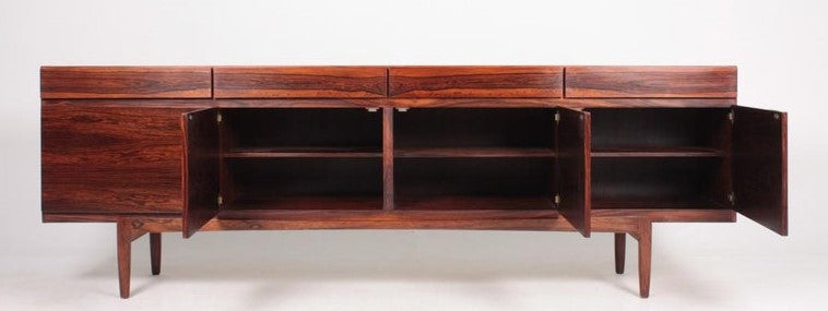 Ib Kofod-Larsen Model-66 Rosewood Credenza for Faarup Møbelfabrik - Mid Century Modern Toronto