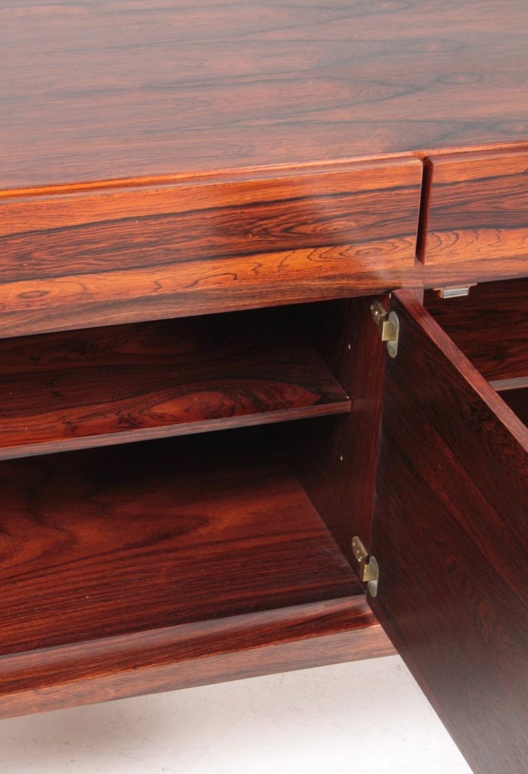 Ib Kofod-Larsen Model-66 Rosewood Credenza for Faarup Møbelfabrik - Mid Century Modern Toronto
