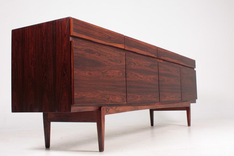 Ib Kofod-Larsen Model-66 Rosewood Credenza for Faarup Møbelfabrik - Mid Century Modern Toronto